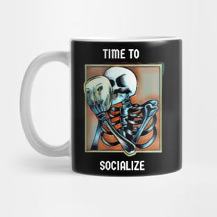 Time to socialize Mug